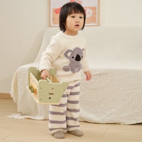 VIGA PolarB Mini Warsztat 2w1 Skrzynka z Narzędziami Zestaw Drewniany