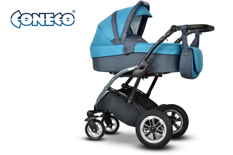 ELMO 3W1 CONECO wózek głęboko-spacerowy z fotelikiem 0m+
