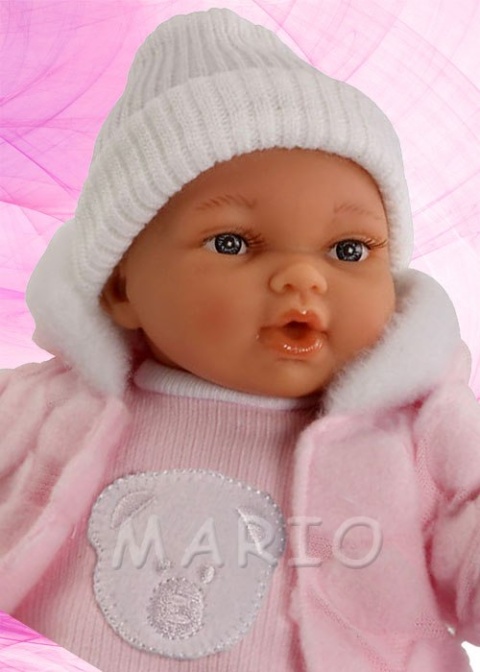 HISZPAŃSKA LALKA BOBAS WINIL 26cm - Munecas ARIAS 60069