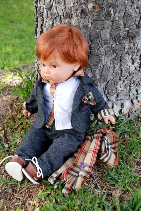 HISZPAŃSKA LALKA CHŁOPCZYK BERRY 42cm THE PREPPY WORLD Endisa kod. 4001005