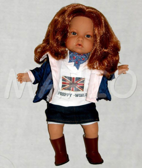 HISZPAŃSKA LALKA DZIEWCZYNKA DONNA 42cm THE PREPPY WORLD Endisa GŁOS PL 500540