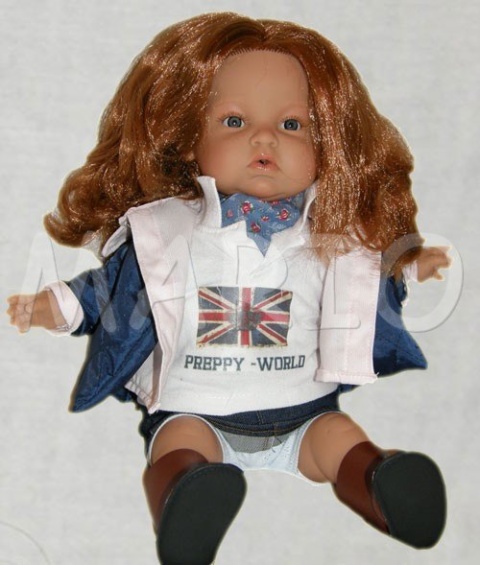 HISZPAŃSKA LALKA DZIEWCZYNKA DONNA 42cm THE PREPPY WORLD Endisa GŁOS PL 500540