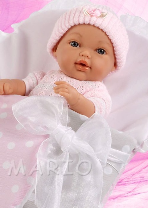 HISZPAŃSKA LALKA W BECIKU 33cm Munecas ARIAS 50047
