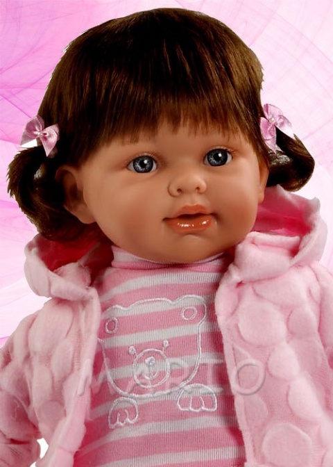 HISZPAŃSKA LALKA W DRESIKU 45cm Munecas ARIAS 65085