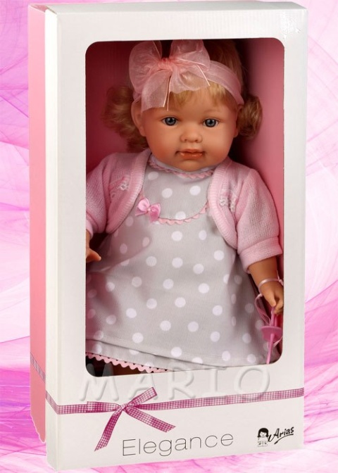 HISZPAŃSKA LALKA W SUKIENCE 45cm Munecas ARIAS 65079 65080 ( PŁACZE )