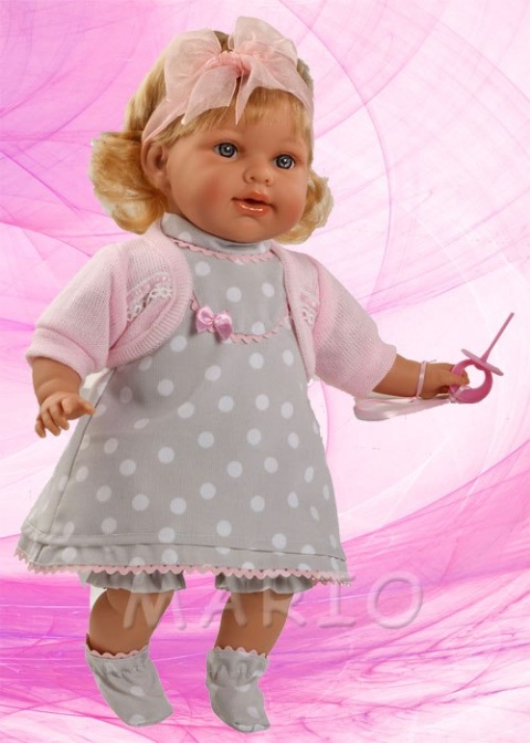 HISZPAŃSKA LALKA W SUKIENCE 45cm Munecas ARIAS 65079 65080 ( PŁACZE )