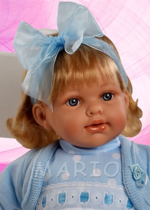 HISZPAŃSKA LALKA W SUKIENCE 45cm Munecas ARIAS 65079 65080 ( PŁACZE )