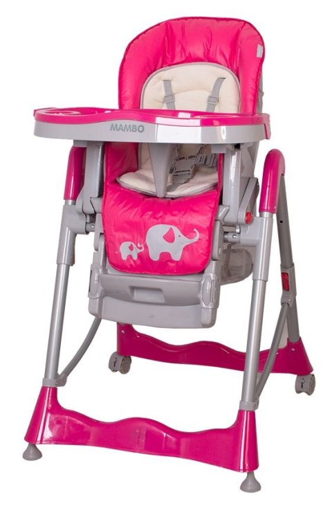 MAMBO Coto Baby krzesełko do karmienia - hot pink