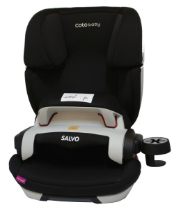 SALVO Coto Baby 9-36kg ISOFIX fotelik samochodowy - black