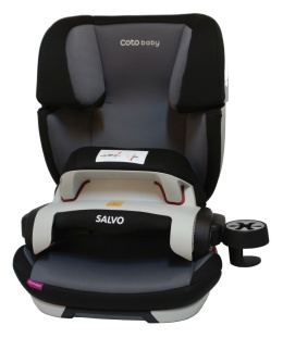 SALVO Coto Baby 9-36kg ISOFIX fotelik samochodowy - grey