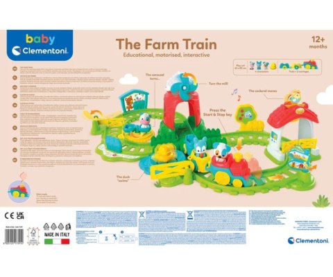 Clementoni 17391 Baby Pociąg Farmera