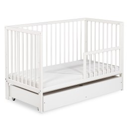 KLUPŚ Łóżeczko FRANIA biel 120x60