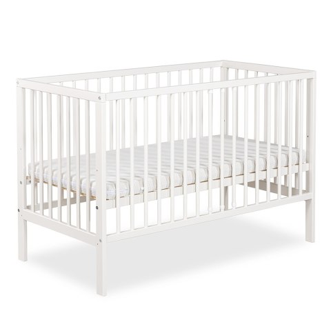 KLUPŚ Łóżeczko FRANIA biel 120x60