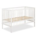 KLUPŚ Łóżeczko FRANIA biel 120x60