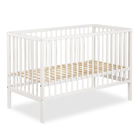 KLUPŚ Łóżeczko FRANIA biel 120x60