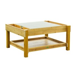 MASTERKIDZ Drewniany Stół Edukacyjny 1200L STEM Outdoor + Akcesoria