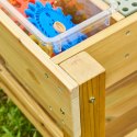 MASTERKIDZ Drewniany Stół Edukacyjny 1200L STEM Outdoor + Akcesoria