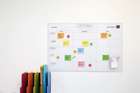 Organizer magnetyczny na ołówki Biały