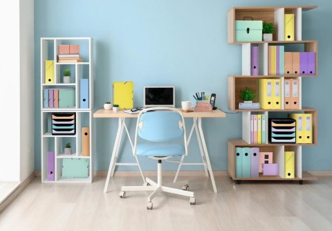 Teczka harmonijkowa 18 przeg. Koralowa