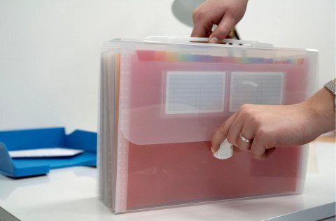 Teczka harmonijkowa 24 przeg. Przezr.