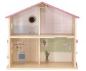 VIGA 44256 PolarB Dwupoziomowy domek dla lalek z mebelkami