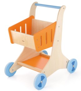 VIGA Drewniany Wózek sklepowy na zakupy