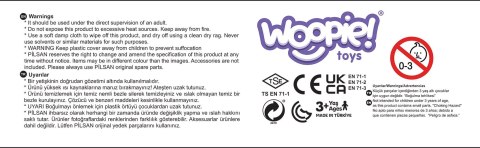 WOOPIE Klocki Konstrukcyjne XXL Zestaw z Samochodzikiem 43 el.