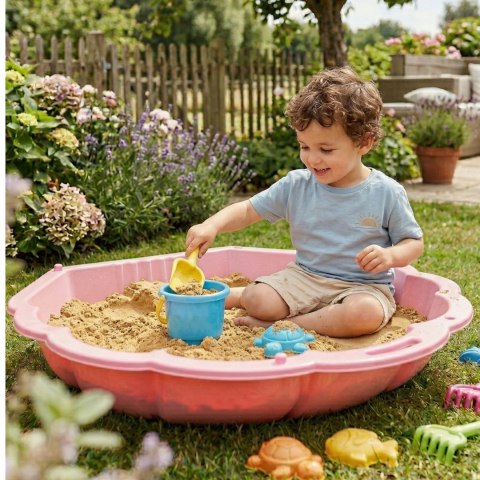 WOOPIE Piaskownica Basen Muszelka Różowa 3w1 Suchy Basen 1 szt.
