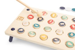 BS Toys, drewniana gra zręcznościowa XL - Przebijanka kształty i kolory