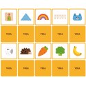 VIGA Drewniana Gra W Ciemno Losowanie Wzorów