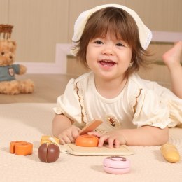 VIGA Drewniany Zestaw Śniadaniowy - Mały Piekarz