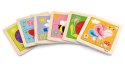 Viga Drewniane Puzzle Pszczoła Układanka Montessori Edukacyjna 18m+ Owad