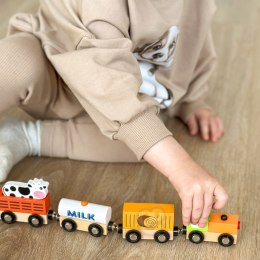 VIGA Zestaw akcesoriów do kolejki - pociąg rolniczy