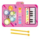 Interaktywna Mata Muzyczna Taneczna Edukacyjna Perkusja Pianinko 2w1