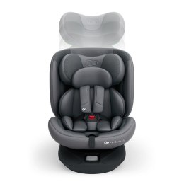 KINDERKRAFT Fotelik samochodowy I-GROW 2 PLUS i-Size grey