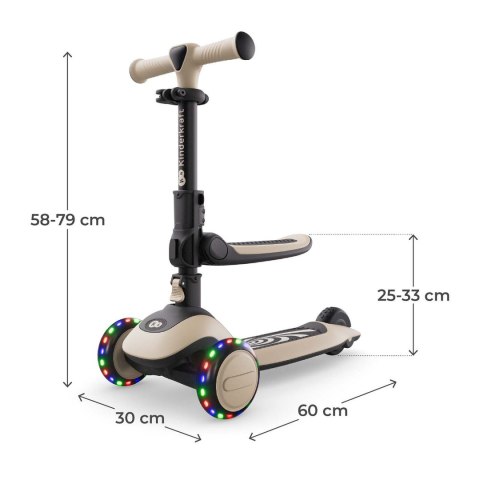 KINDERKRAFT Hulajnoga HALLEY 2 stone white