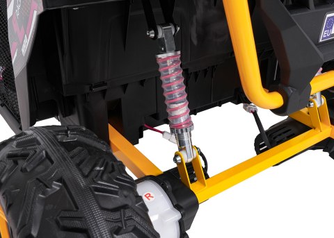 Pojazd Buggy UTV SPEED Różowy