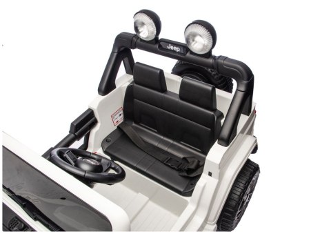 Pojazd Na Akumulator Jeep Rubicon 4x4 DK-JWR556 4x200W 24V Biały
