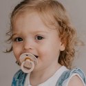 BIBS COLOUR TIE DYE 2-PACK BLUSH IVORY & BLUSH IVORY M Smoczek Uspokajający kauczuk Hevea