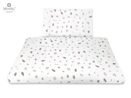 KIECZMERSKI Pościel C-2 100x135 cm MIMINU DESIGN Listki bawełna 100%
