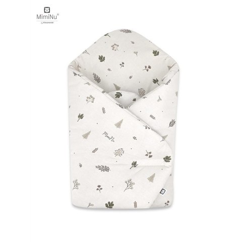 KIECZMERSKI Rożek standard 75x75 cm MIMINU DESIGN Listki bawełna 100%