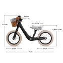 KINDERKRAFT Rowerek biegowy RAPID 2 Bizuu black