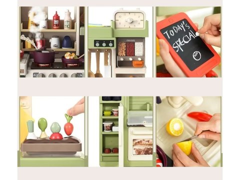 Multifunkcyjna Kuchnia Para I Dźwięk Jajowar Płyta Gazowa Piekarnik Zlewozmywak Akcesoria 104 el.