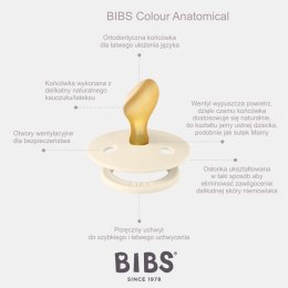 BIBS COLOUR ANATOMICAL WOODCHUCK M Smoczek ortodontyczny kauczuk Hevea