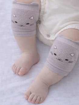 NOVITI SA001-G-01 Nakolanniki do raczkowania bawełniane dziewczęce mix one size