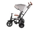MILLY MALLY 5901 Qplay Rowerek Trójkołowy Rito Deluxe Rubber Grey