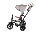 MILLY MALLY 5901 Qplay Rowerek Trójkołowy Rito Deluxe Rubber Grey