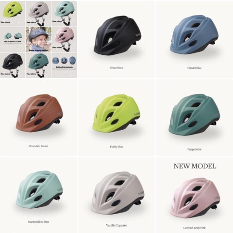 KASK dla dzieci Bobike XS 48-52cm Chocolate Brown