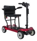 Skuter Elektryczny Czterokołowy dla Seniorów EasyGo Czerwony