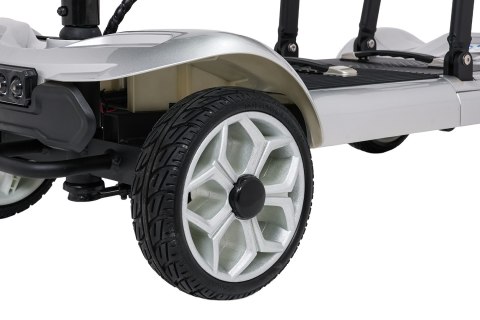 Skuter Elektryczny Czterokołowy dla Seniorów EasyGo Szary